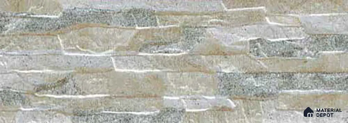 Wall Rock Gris 450x150 mm Matte Finish Tile